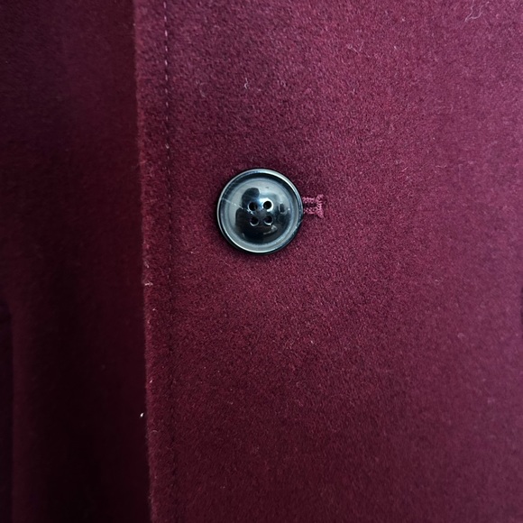 INC International Concepts Red Wool Coat - Picture 4 of 8